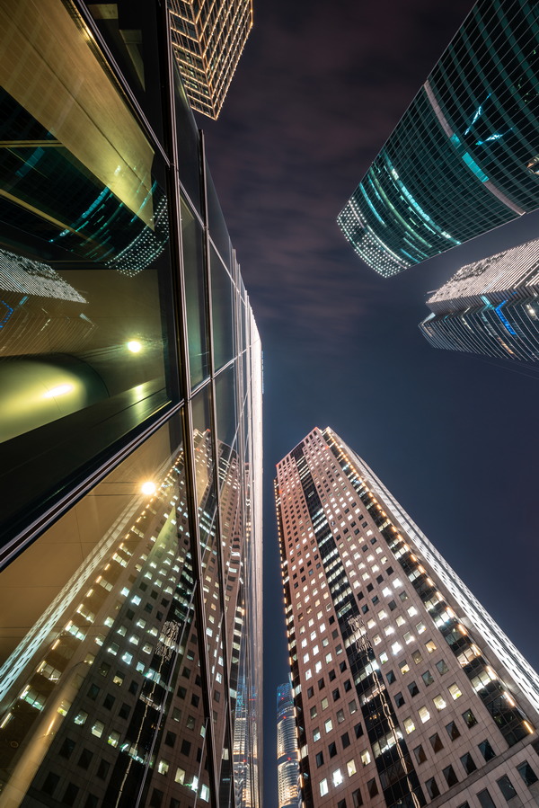 The office building at shanghai,china